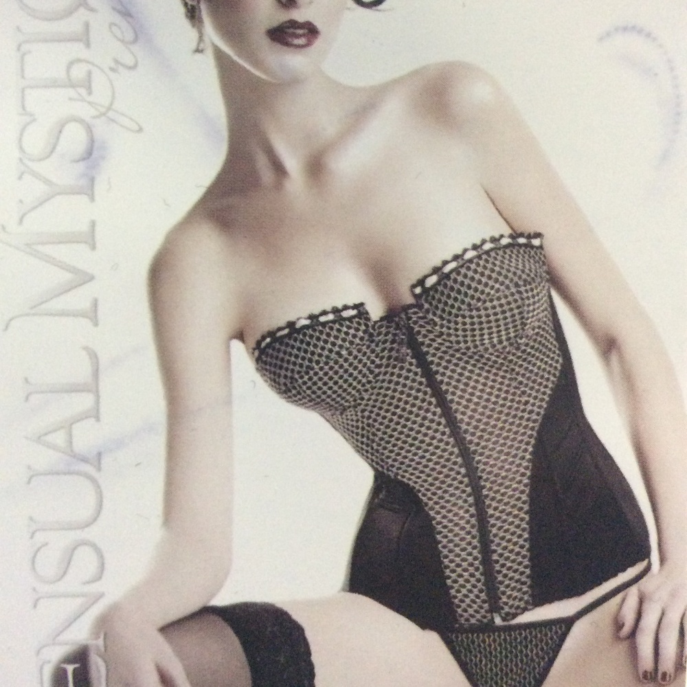 Jacquard Bustier (Sensual Mystique Lingerie)